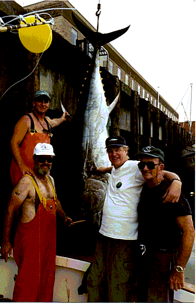 Giant bluefin tuna - 600 lbs