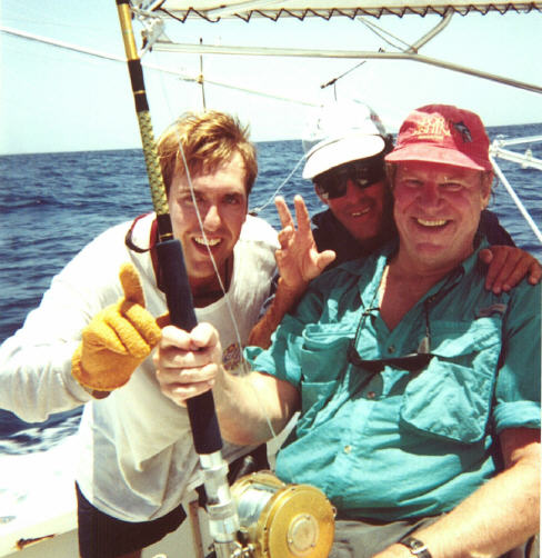 Photo of Jim Chambers and the crew in Puerto Rico